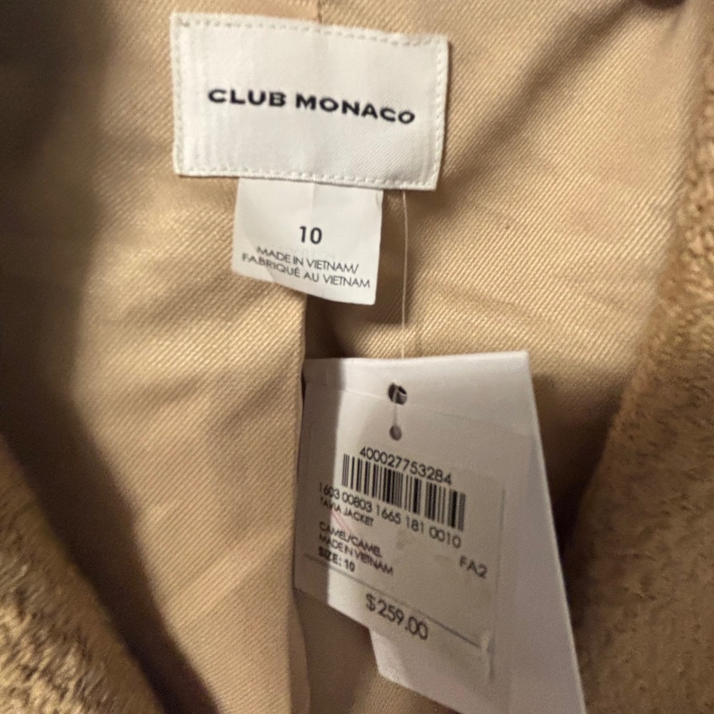 Club Monaco Blazer Size 10 - Picture 3 of 10